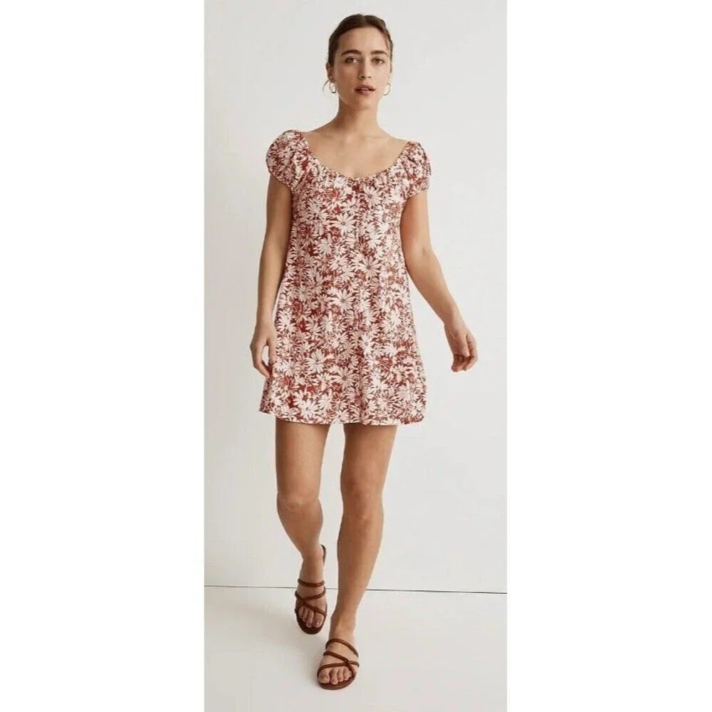 Madewell Margie Mini Dress - Picture 1 of 7